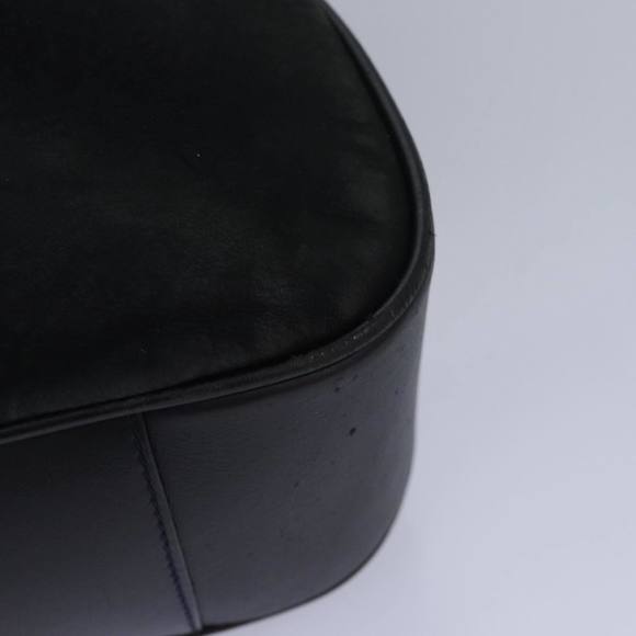 GUCCI Bamboo Hand Bag Suede 2way Black 001 14 1577 Auth yk13644 - Picture 9 of 16